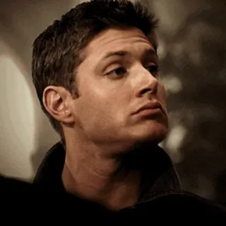 ⚡️ Dean Winchester Supernatural Дин Винчестер, Сверхъестественное, выражение лица, сериал telegram sticker