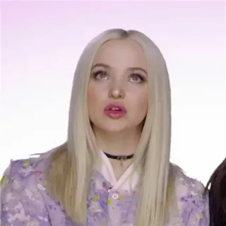 ✨ Dove Cameron celebrità, donna, capelli biondi, cantante, attrice telegram sticker