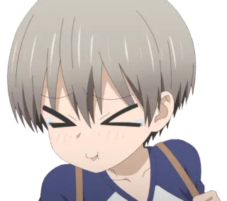 😂 Uzaki Hana Uzaki-chan Wants to Hang Out! Аниме, Манга, Стикер, Милый, Каваий, Uzaki-chan telegram sticker