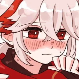 🌟 Kaedehara Kazuha Genshin Impact Anime, Genshin Impact, Kaedehara Kazuha, Video game, Personagem telegram sticker