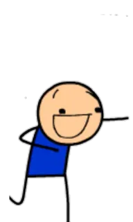😂 การ์ตูน, ตัวละคร, มนุษย์ไม้ขีด, Cyanide and Happiness telegram sticker