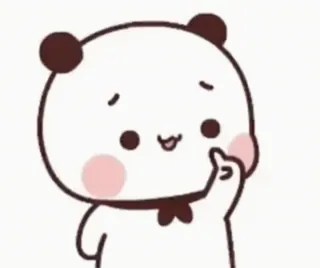 ❌ Panda, Mignon, Dessin animé, Animal, Kawaii, Sticker telegram sticker