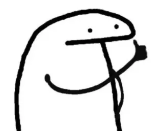 👍 FlorkofCows, Kartun, Gambar batang, Jempol ke atas, Meme whatsapp sticker