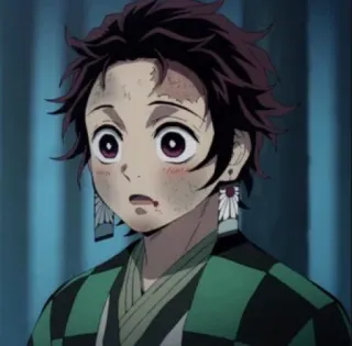 🎏 Tanjiro Kamado Demon Slayer anime, tanjiro, demonslayer, manga, japanese animation telegram sticker