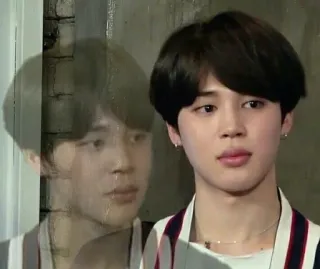 😕 Jimin kpop, singer, idol, jimin, bts telegram sticker