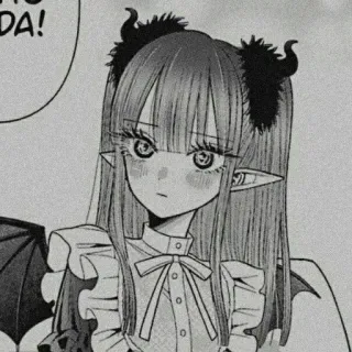 🧐 DA! Anime, Mangá, Garota, Demônio, Asas, Chifres, Elfo telegram sticker