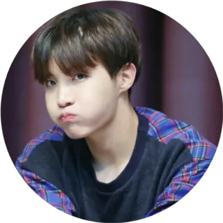 😐 J-Hope kpop, bts, jhope, idol, musik, südkoreanisch, sänger whatsapp sticker