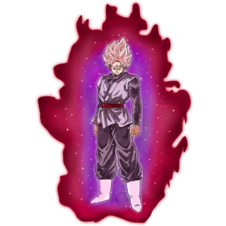 😈 Goku Black Dragon Ball Super Anime, Dragon Ball, Dragon Ball Super, Goku Black, Super Saiyajin Rosé telegram sticker