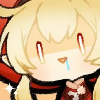 🤤 Klee Genshin Impact anime, game, klee, genshin impact telegram sticker