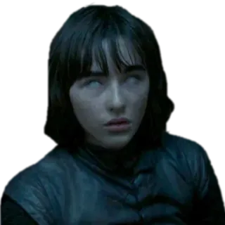 🙄 Bran Stark Game of Thrones Bran Stark, Game of Thrones, Corvo de Três Olhos, Fantasia, Série de TV telegram sticker