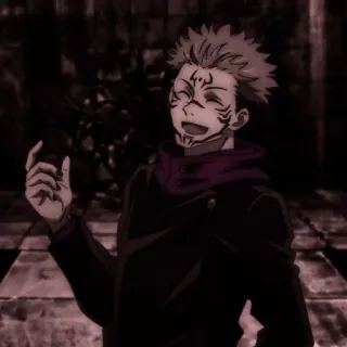 👹 Ryomen Sukuna Jujutsu Kaisen Anime, Jujutsu Kaisen, Ryomen Sukuna, Fluchgeist whatsapp sticker