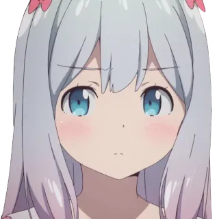 ✨ Eromanga Sensei anime, girl, cute, character telegram sticker