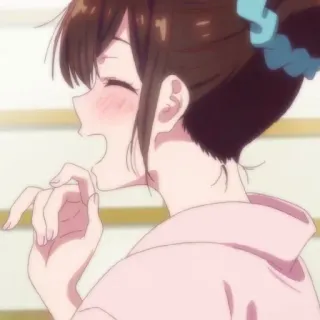😹 Cô gái anime, Phim hoạt hình, Dễ thương, Cười, Nhân vật, Vui vẻ whatsapp sticker