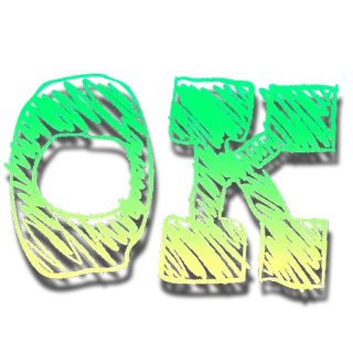 🚦 OK 확인, 글자 telegram sticker