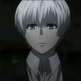🔥 Ken Kaneki Tokyo Ghoul 애니메이션, 만화, 도쿄 구울, 카네키 켄, 구울, 캐릭터, 일러스트 telegram sticker