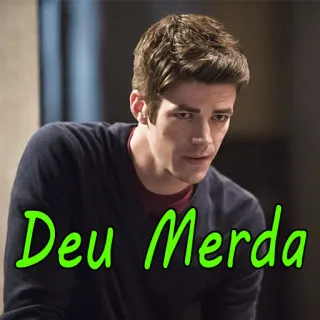 😐 Deu Merda 表情, 面白い, スラング telegram sticker