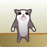 💁‍♂️ gatto, meme, animale, divertente, adesivo, cartone animato telegram sticker