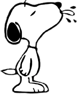 😛 Snoopy Peanuts 犬, コミック, 漫画, ビーグル telegram sticker