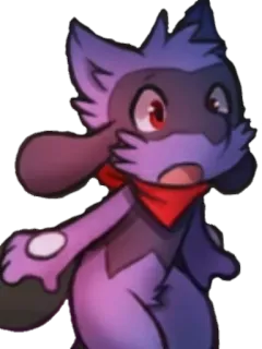 😯 Riolu Pokémon Pokemon, Riolu, animal, cartoon, sticker telegram sticker
