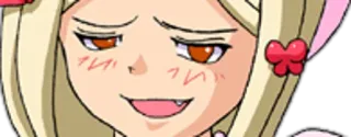 😏 Anime, arrogant, Mädchen, süß whatsapp sticker
