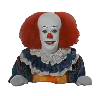 😀 Pennywise IT Horror, Klaun, Pennywise, Stephen King, To, Potwór telegram sticker