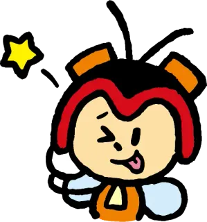 😜 Charmy Bee charmy bee, sonic, cartoon, character, bee telegram sticker