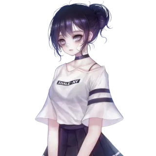 🥺 SHALE-NY Anime, Mädchen, Cartoon telegram sticker