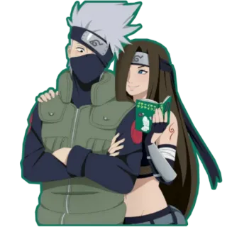 💜 Kakashi Naruto 애니메이션, 나루토, 카카시, 커플, 만화 telegram sticker