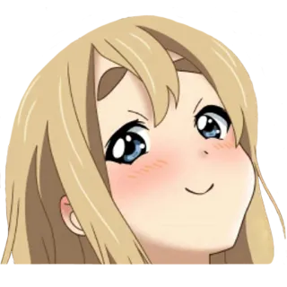 🙂 anime, girl, cartoon, cute, manga telegram sticker
