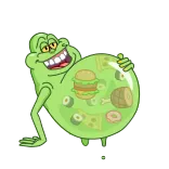 Slimer whatsapp stickers