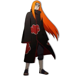 🥵 Konan Naruto อนิเมะ, นินจา, แสงอุษา, เมฆ, โคนัน whatsapp sticker