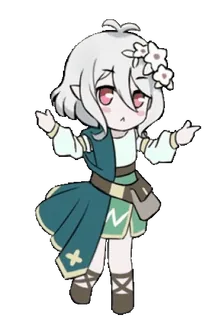 💃 Anime, Chibi, Peri, Lucu, Fantasi, Karakter whatsapp sticker