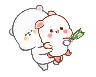 Peter and Molly2 @moe_sticker_bot telegram stickers