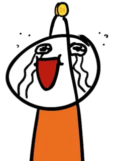 💰 meme, chorando, engraçado, internet, expressão, desenho whatsapp sticker