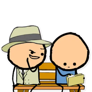 @expl0sm Cyanide and Happiness 2 telegram stickers