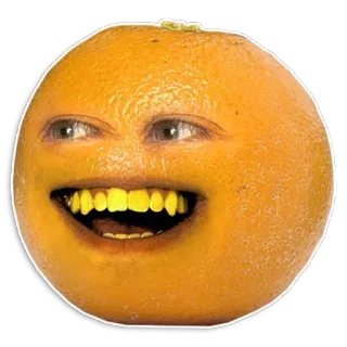 Annoying Orange whatsapp stickers