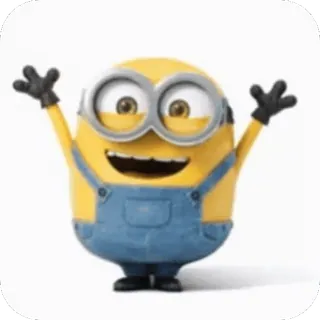 ๐คฃ Minions Despicable Me minions, despicable me, cartoon, happy, funny, yellow, animation telegram sticker