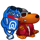 🤝 Pepe the Frog whatsapp sticker