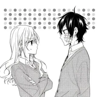 ♠️ Anime, Mangá, Casal, Romance, Desenho, Ilustração telegram sticker