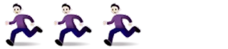 🏃 Laufen, Mann, Cartoon, Sport, Clipart whatsapp sticker