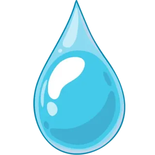 💧 água, azul, gota, chuva, aqua telegram sticker