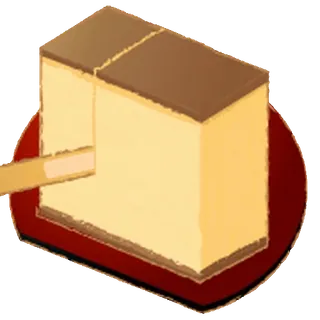 😊 Castella, Pastel, Comida, Postre, Pastel japonés whatsapp sticker