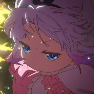 🍥 Kanna Kamui Miss Kobayashi's Dragon Maid Anime, Drache, Niedlich, Kanna Kamui, Miss Kobayashis Dragon Maid, Kanna, Chibi telegram sticker