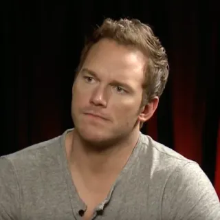 🐁 Chris Pratt aktor, selebriti, potret, pria telegram sticker