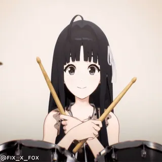 ๐ฅณ Nico Yazawa Love Live! anime, drummer, drums, music, happy, smiling, kawaii whatsapp sticker