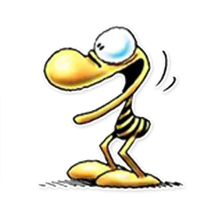 🤩 Desenho animado, Personagem, Engraçado, Ilustração, Adesivo, Fofo telegram sticker