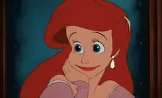 😀 Ariel The Little Mermaid disney, meerjungfrau, cartoon, prinzessin, animiert telegram sticker