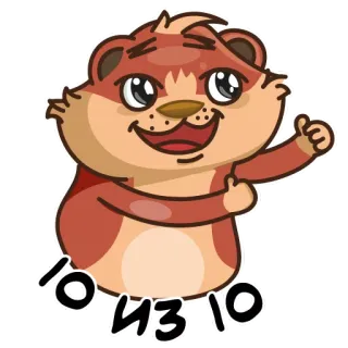 👍 10
43 10 хомяк, мультик, милый, животное, большой палец вверх, стикер whatsapp sticker