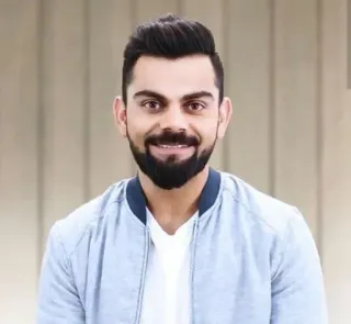 ❤️ Virat Kohli cricketer, athlete, sports, celebrity, Indian, Kohli telegram sticker