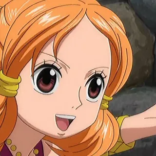 🍊 Nami One Piece Anime, Personaje, Nami, One Piece telegram sticker